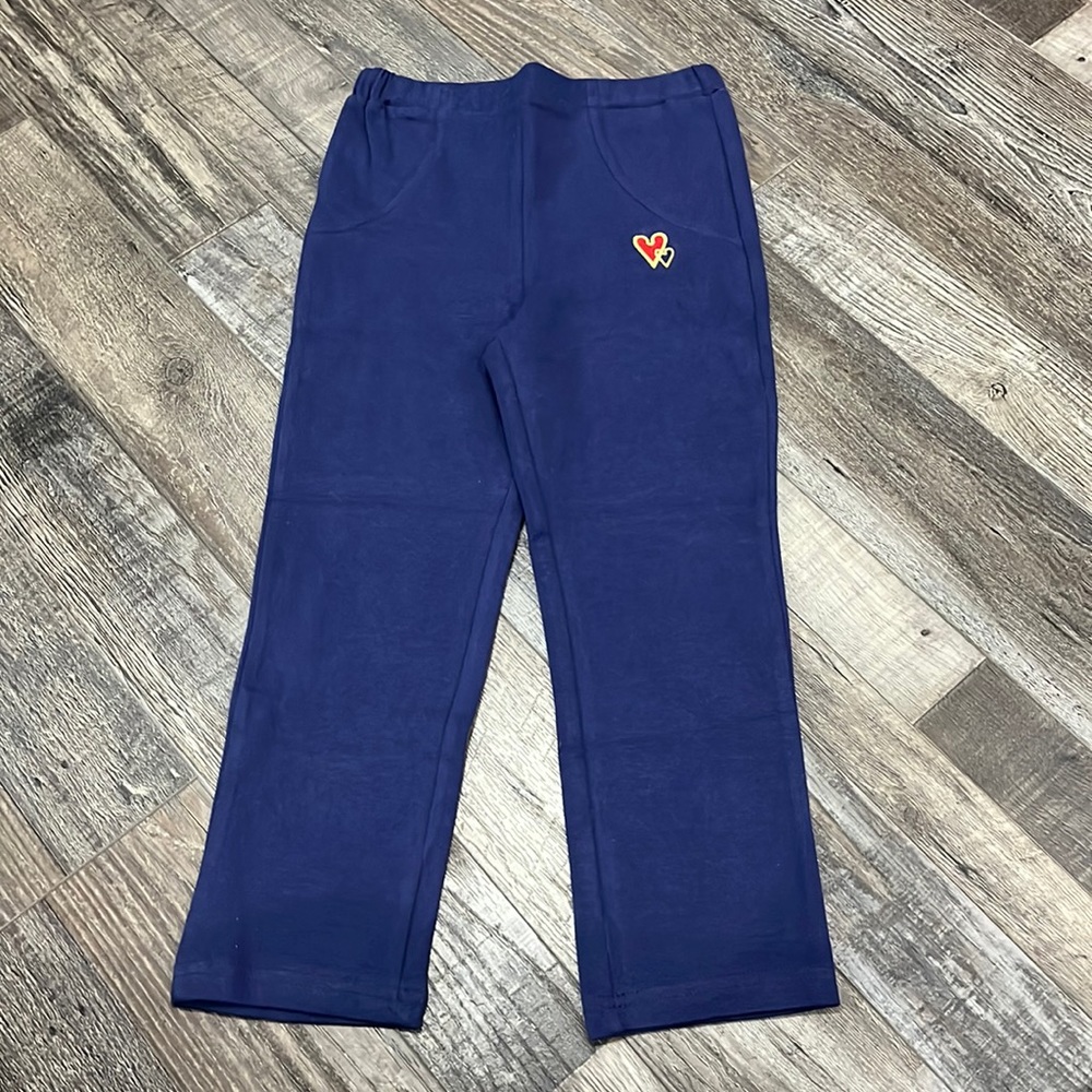 Kobe Kids embroidered cotton pants